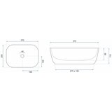 REA Bath Belinda mini umivalnik za pult | Shoptok.si