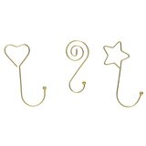 metalna kukica za ukrase za bor (12 kom.)  metalna kukica za ukrase za bor (12 kom.) Slike