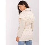 RUE PARIS Vest-IT-KZ-FL9603.87-light beige | shoptok.hr