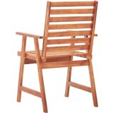  Vrtne blagovaonske stolice s jastucima 2 kom od bagremovog drva | shoptok.hr