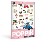 Poppik Edukativni poster s nalepnicama Mini otkrića: BOOO! Crna boja 3+ | Eponuda.com