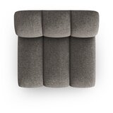 Micadoni Home temno siv modul za sedežno garnituro (sredinski modul) lupine | Shoptok.si