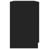 Ormarić za umivaonik crni 59 x 37 x 59 cm od konstruiranog drva | shoptok.hr