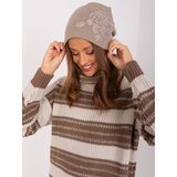 Wool Fashion Italia Cap-AT-CZ-23250.01P-dark beige | Shoptok.si