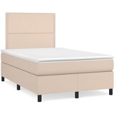  The Living Store Box spring postelja z vzmetnico LED kapučino 120x190 cm - Box Spring Postelja, (21446430) | Shoptok.si
