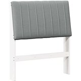  Tapecirani uzglavlje Svijetlo siva 75 cm Čvrsto borovo drvo | shoptok.hr