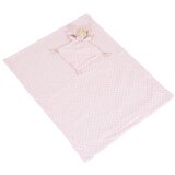 Cangaroo dekica 75/100 cm s igračkom Bennie pink | shoptok.hr
