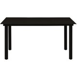  5-dijelni vrtni blagovaonski set od PVC ratana crni | Eponuda.ba
