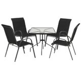  Baštenski set 5 sto 80 x 80 x 70 cm i 4 stolice | Eponuda.ba