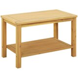  Bocni stol Prirodna nafta 70 x 40 x 45 cm Čvrsto drvo akacije | Eponuda.com