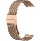 INF Pašček za uro Garmin VivoActive/Vivomove/Forerunner 20 mm nerjaveče jeklo Rose gold, (21236187) | Shoptok.si