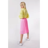 Karl Lagerfeld Otroška jakna rumena barva