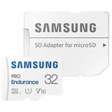 Samsung spominska kartica PRO Endurance, micro SDHC, 32GB, U1, V10, UHS-I, z SD adapterjem