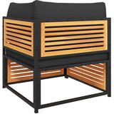  Kutna vrtna sofa s jastucima od masivnog drva bagrema | shoptok.hr