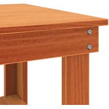  Radni stol Vosak smeđa 78,5 x 50 x 80 cm Čvrsto borovo drvo | shoptok.hr