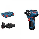 Bosch gsr 12V-35 hx akumulatorski odvrtač 2 x 3.0 ah + punjac + l-boxx 102