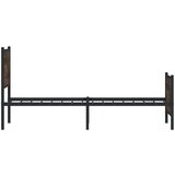 vidaXL Metalni okvir kreveta s uzglavljem i podnožjem 100 x 190 cm Cijene