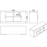 Hanah home višenamenski ormar Vo6 ob | ePonuda.com
