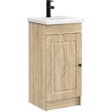  Kupaonski umivaonik s sudoperom Hrast sonoma 42 x 40 x 84,5 cm | shoptok.hr