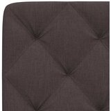  Jastuk za uzglavlje tamnosmeđi 80 cm od tkanine | shoptok.hr