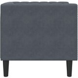  Fotelj chesterfield temno siv žamet | Shoptok.si