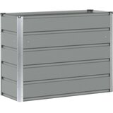  Cvetlično korito Svetlo siva 100 x 40 x 75 cm Jeklo, (5000207707) | Shoptok.si