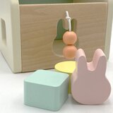 Classic World Pastel drveni set prvih edukativnih igračaka, 25 dijelova, 12–18 mjeseci | shoptok.hr