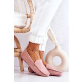 EVENTO PE1 Women’s Loafers Suede Pink Morreno | Shoptok.si