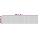 Sobna pregrada tamnosmeđa širina 800 cm visina 165 cm od bambusa | shoptok.hr