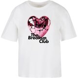 Mister Tee Women's T-shirt The Breakup Club white | Shoptok.si
