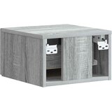  Noćni ormarić za montažu na zid Siva sonoma 34,5 x 33 x 20 cm | shoptok.hr