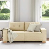  Dvosjed krem boje 180x77x82 cm, tkanina | Shoptok.si