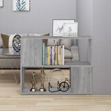 Ormarić za knjige / pregrada siva boja hrasta 80 x 24 x 63 cm | shoptok.hr