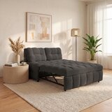 Bessagi Home Zofa S Posteljno Funkcijo Liara, Temno Siva Slike