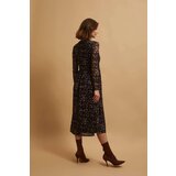 Marisse Beige Leopard Print Midi Dress | Eponuda.ba