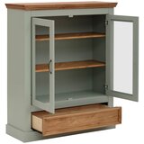 Støraa Svijetlo zelena vitrina od masivnog bora 100x120 cm Selma – | shoptok.hr