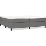 The Living Store Box spring postelja z vzmetnico temno siva 200x200 cm blago - Box Spring Postelja, (21520617) | Shoptok.si