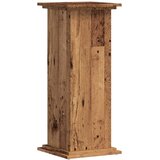  Stalak za biljke boja starog drva 33 x 33 x 80 cm drveni | shoptok.hr