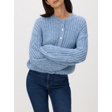 Reserved Vesta s ukrasnim pletivom - plava | shoptok.hr