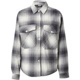 Urban Classics Bluza temno siva / pegasto siva / off-bela | Shoptok.si