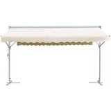  Prostostoječa tenda 500x300 cm krem | Shoptok.si