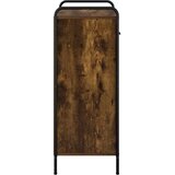  Ormar za cipele 76 x 36 5 x 93 cm Konstruirano drvo - Dimljeni hrast 76 x 36 5 x 93 cm 1 ladica i 3 police | shoptok.hr