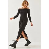 Bianco Lucci Women's Madonna Collar Long Dress 374 | shoptok.hr