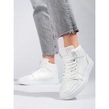 SHELOVET High sneakers white | shoptok.hr