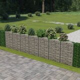  Gabionski zid od pocinčanog čelika 450 x 30 x 100 cm | shoptok.hr