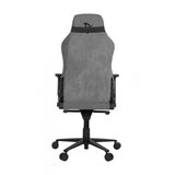 AROZZI gaming stol Vernazza, mehka tkanina, siv | Shoptok.si