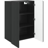  Ormar za montažu na zid Crna 66 x 34,5 x 92 cm | Shoptok.si