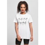 Mister Tee Women's FU T-shirt in sign language white | Shoptok.si