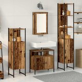  Set namještaja za kupaonicu 4 kom. Staro drvo | shoptok.hr