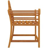  Vrtne stolice 2 kom 91 x 62 x 94 cm od masivne tikovine | shoptok.hr
